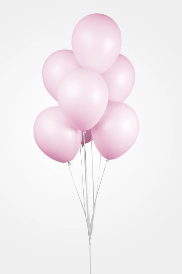 Roze Ballonnen Pastel Macaron 30cm 25st - Image 2