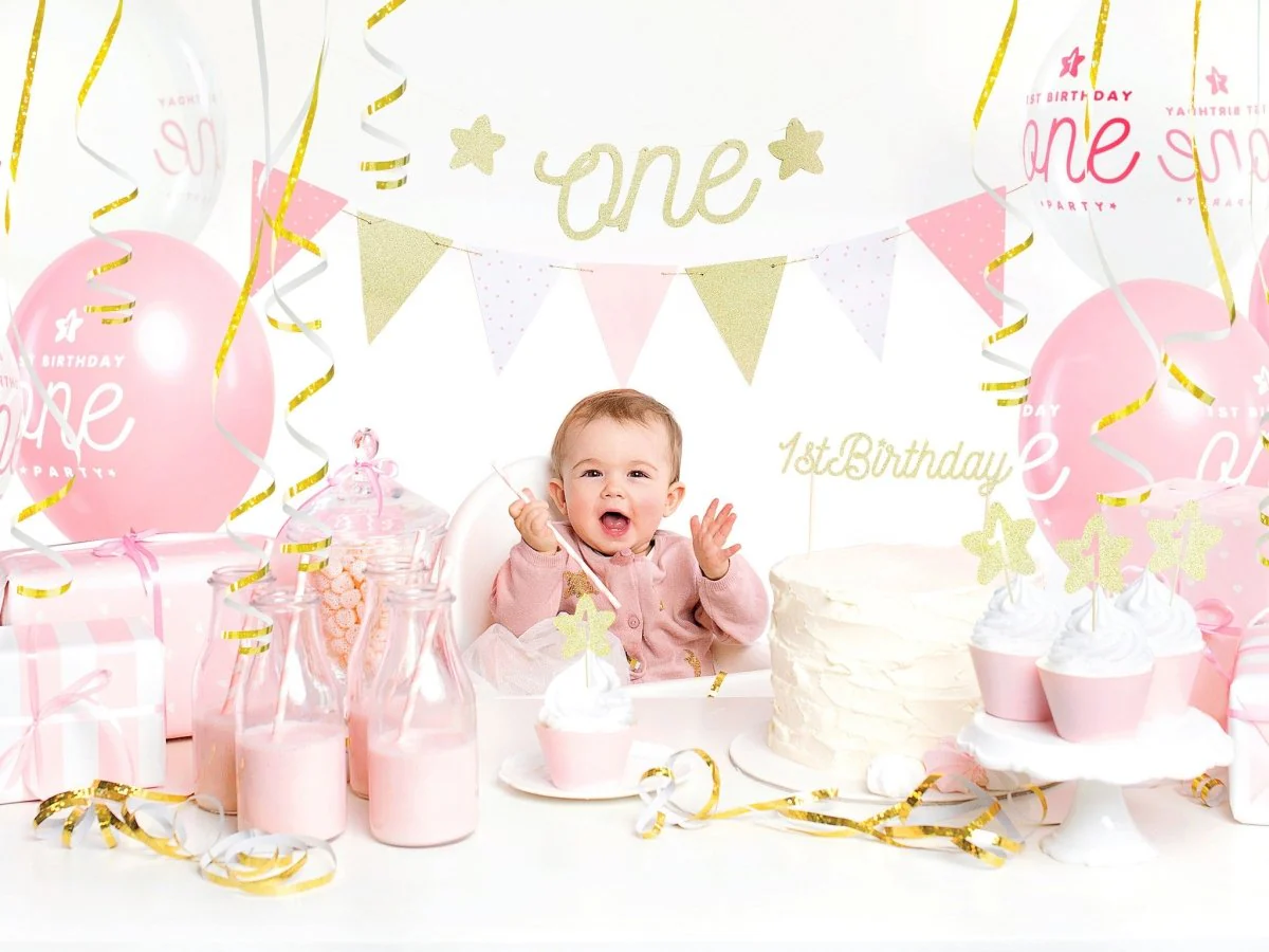 Roze Gouden Slingers 1,3m - Image 3