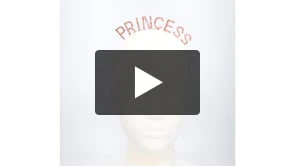 Roze Haarband Princess Glitter - Image 4