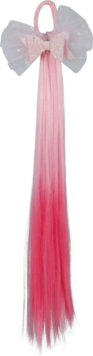 Roze Hair Extension Boog 40cm - Image 4