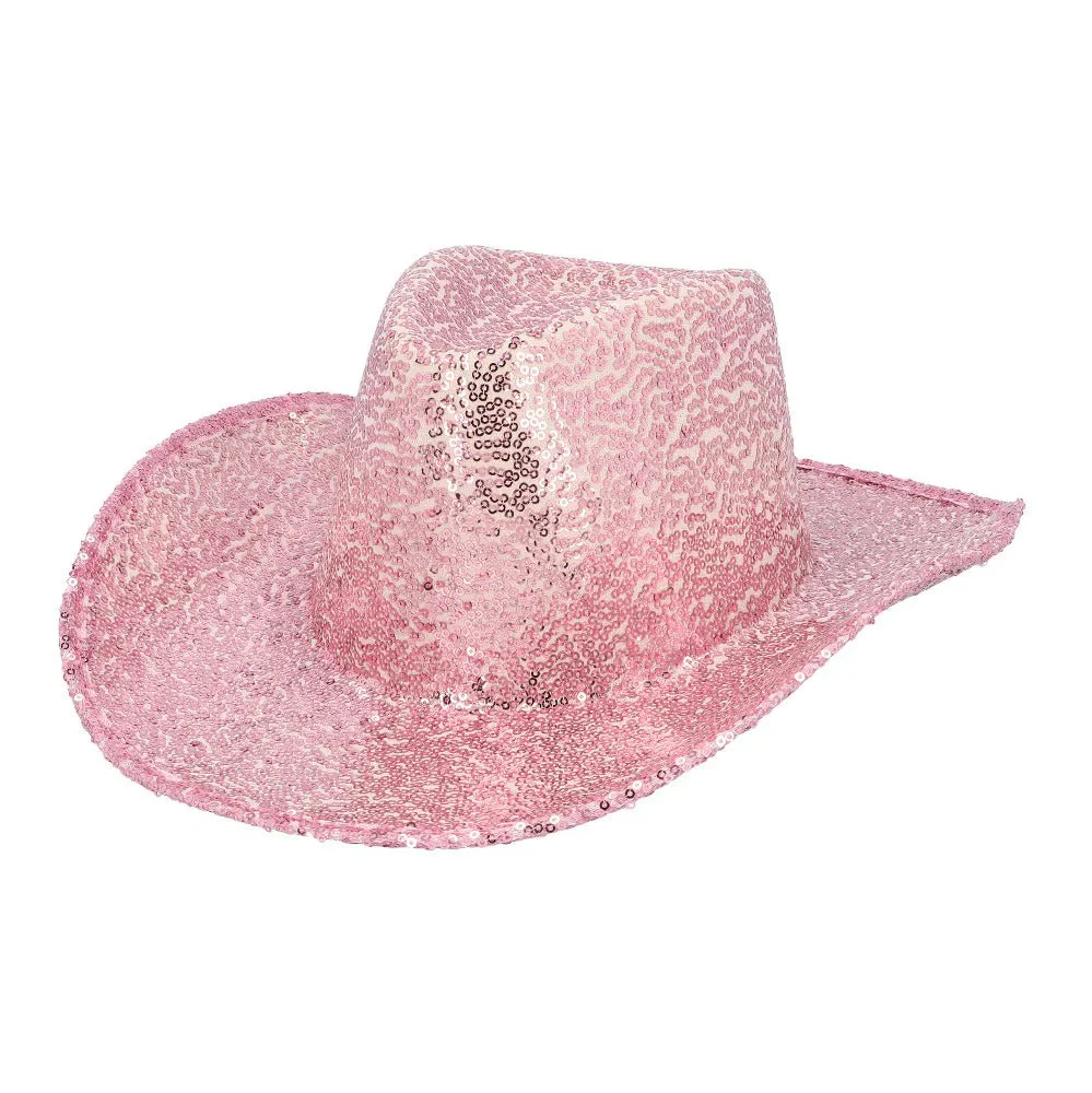 Roze Hoed Pailletten - Image 2