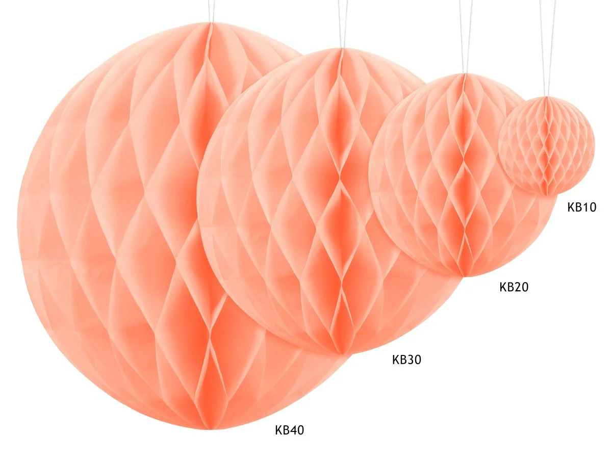 Roze Honeycomb 30cm - Image 2