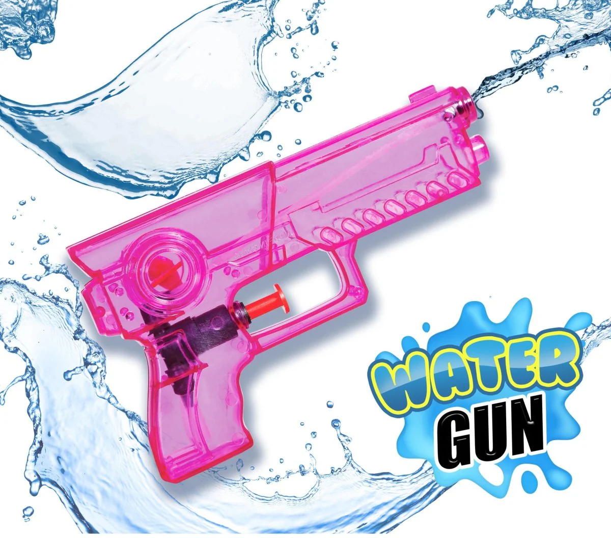Roze Waterpistool 17cm - Image 3