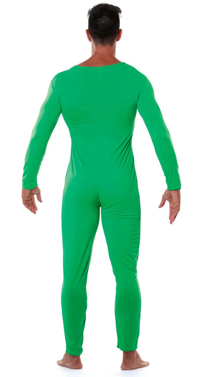 Second Skin Pak Kostuum Groen Heren - Image 2