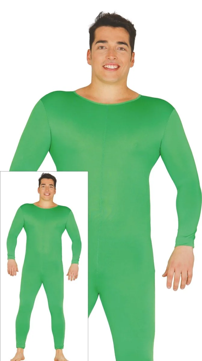Second Skin Pak Kostuum Groen Heren - Image 3