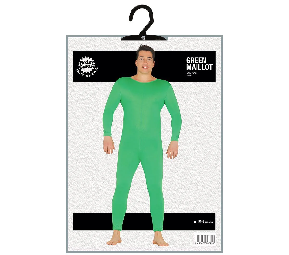 Second Skin Pak Kostuum Groen Heren - Image 5