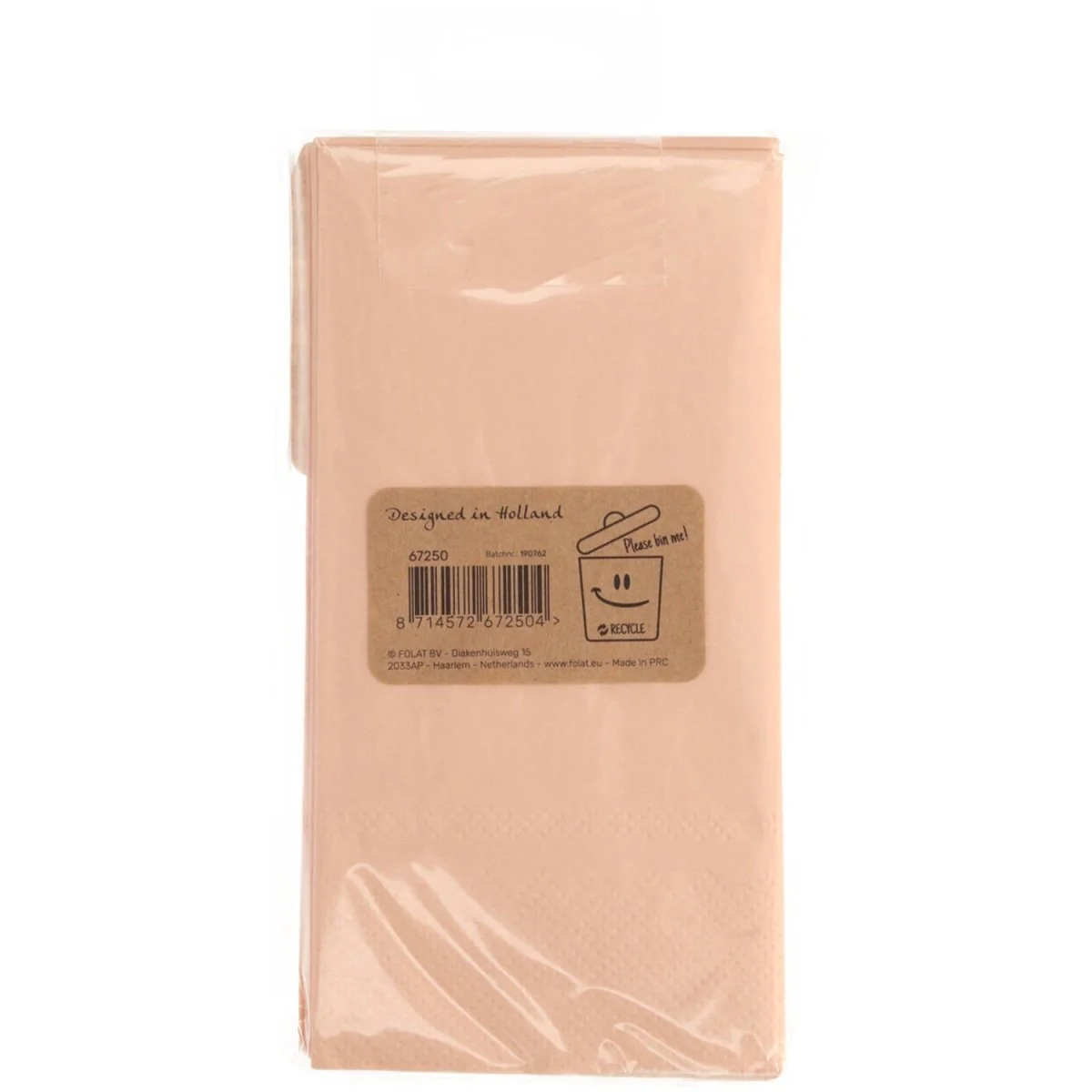 Servetten 50 Jaar Rose Goud 33cm 10st - Image 6