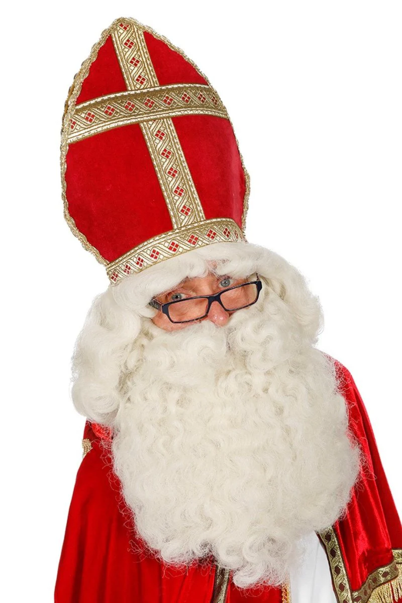 Sinterklaas Baard En Pruik Luxe