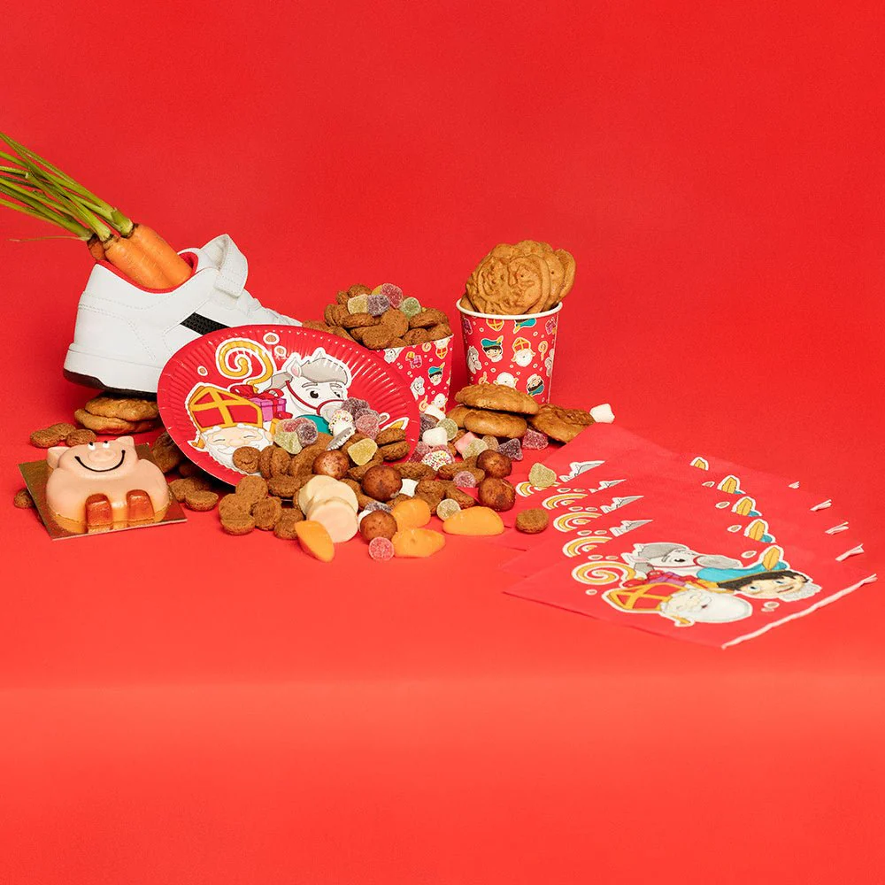 Sinterklaas Borden Papier 23cm 10st - Image 2