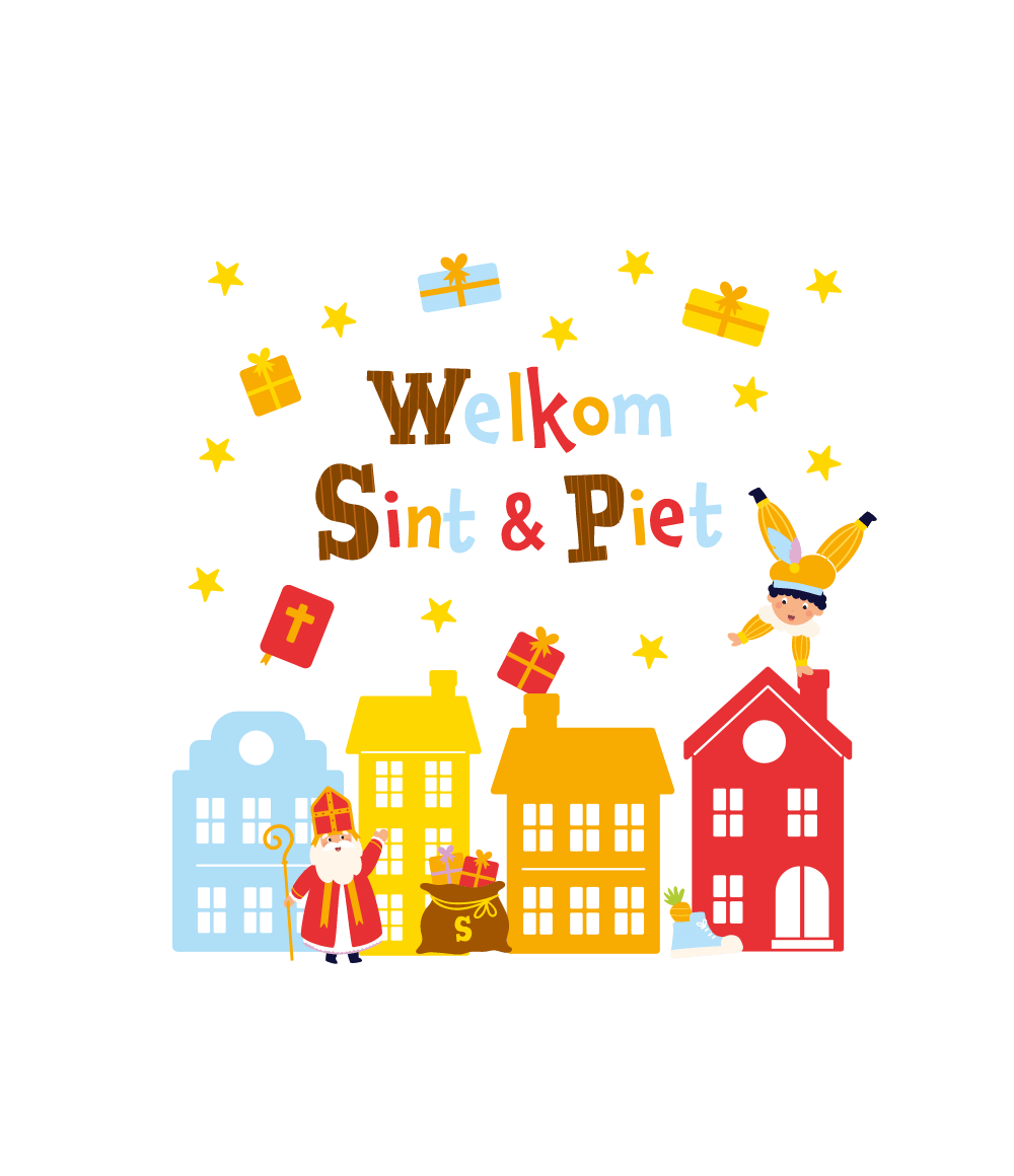 Sinterklaas Raamstickers