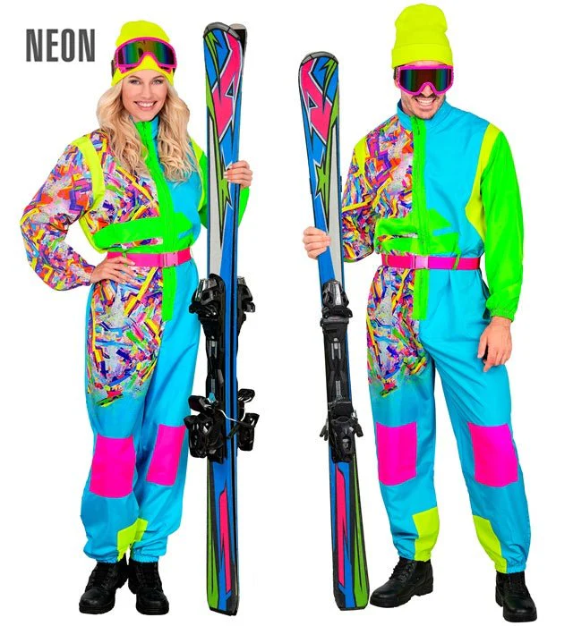 Skier/Snowboarder Lichtblauw/Groen Dames Heren - Image 6