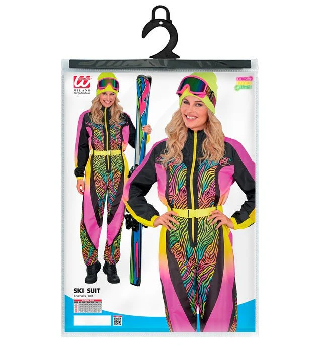 Skier/Snowboarder Zebra Roze geel Multi Dames - Image 4