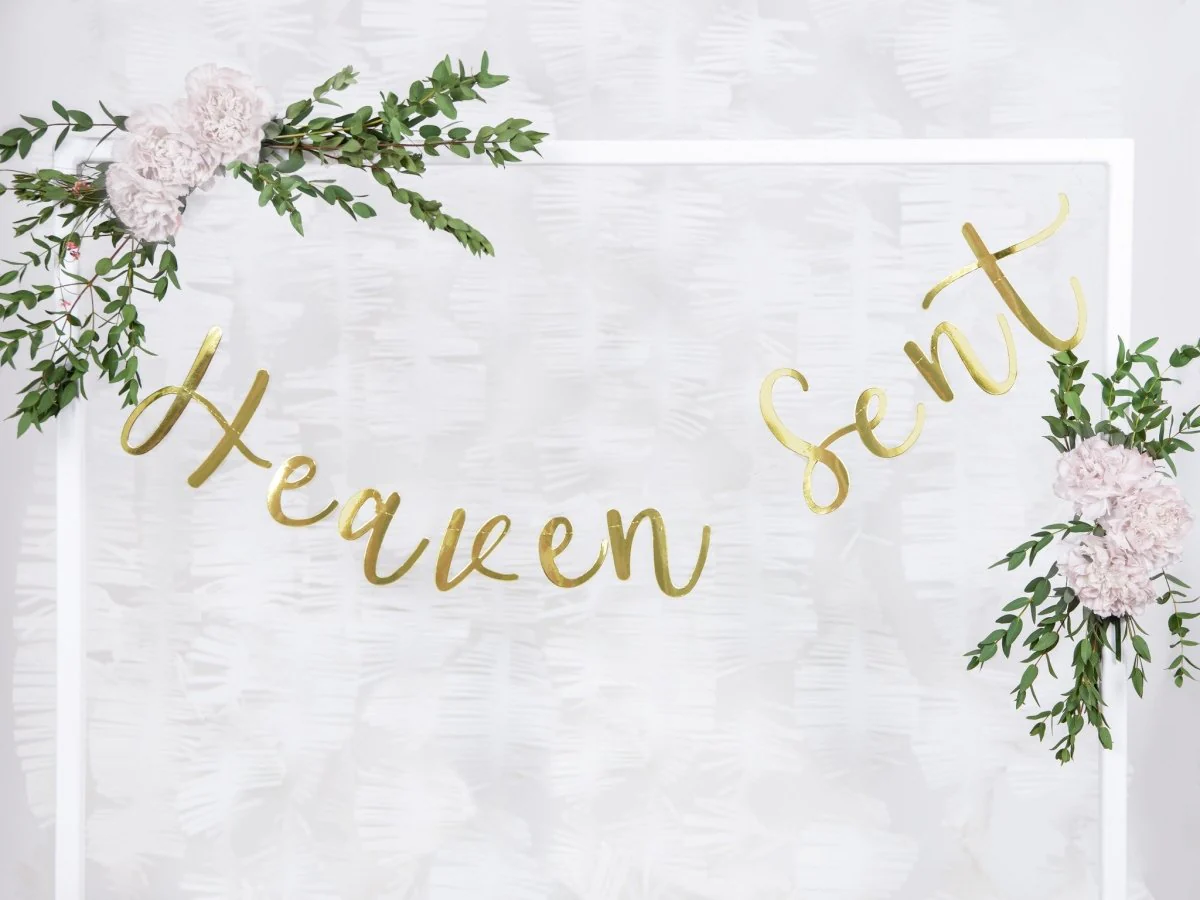 Slinger Heaven Sent Goud 85cm - Image 8