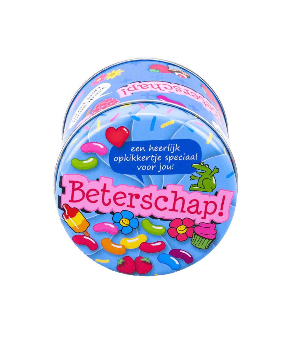 Snoepblik Beterschap 9cm - Image 2