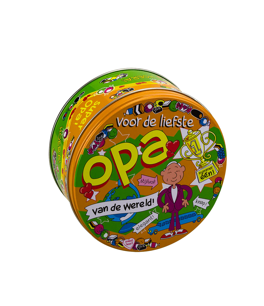 Snoeptrommel Opa 14cm - Image 2