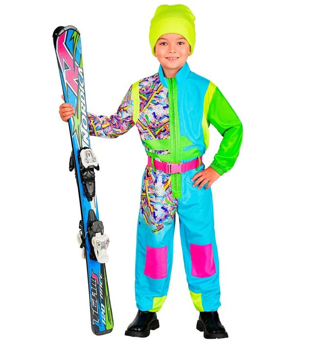 Snowboarder Azuur-Groen Kind Uni voor jongens en meisjes - Image 3