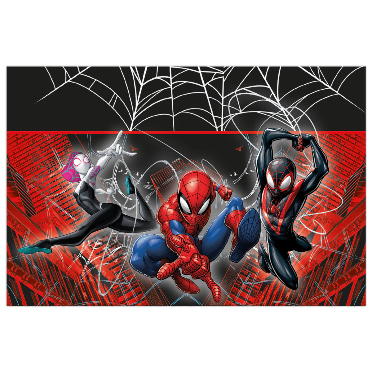 Spiderman Tafelkleed Plastic 1,8m