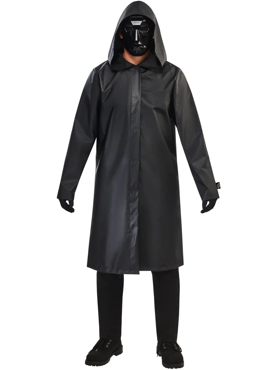 Squid Game Kostuum Zwart Heren Front Man Deluxe