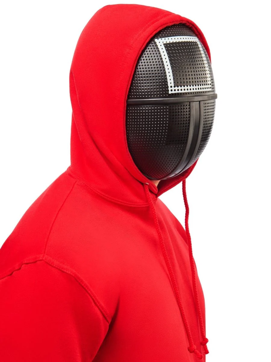 Squid Game Maskers Zwart Wit 3st - Image 3