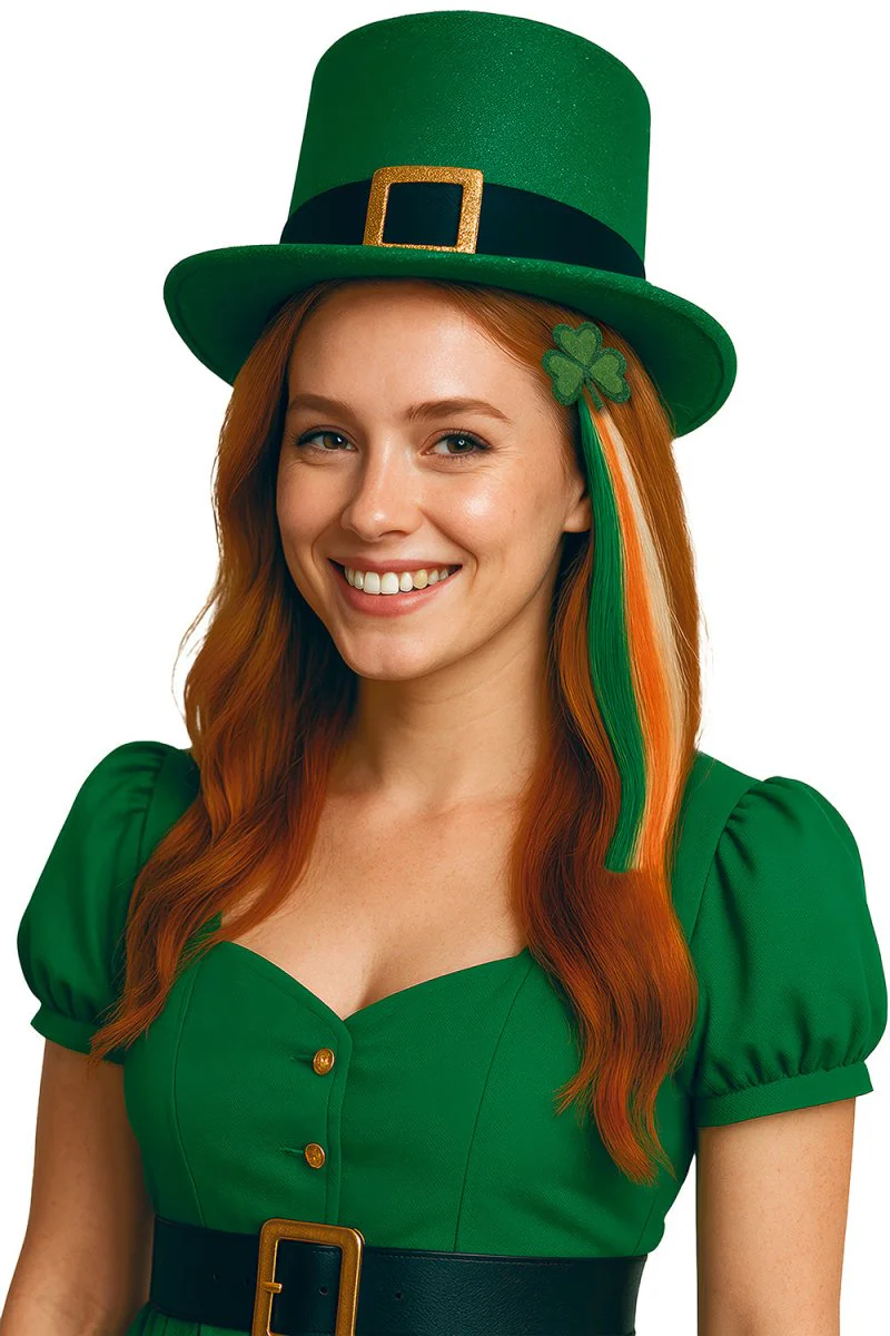 St. Patrick'S Day Hair Extension 40cm - Image 2