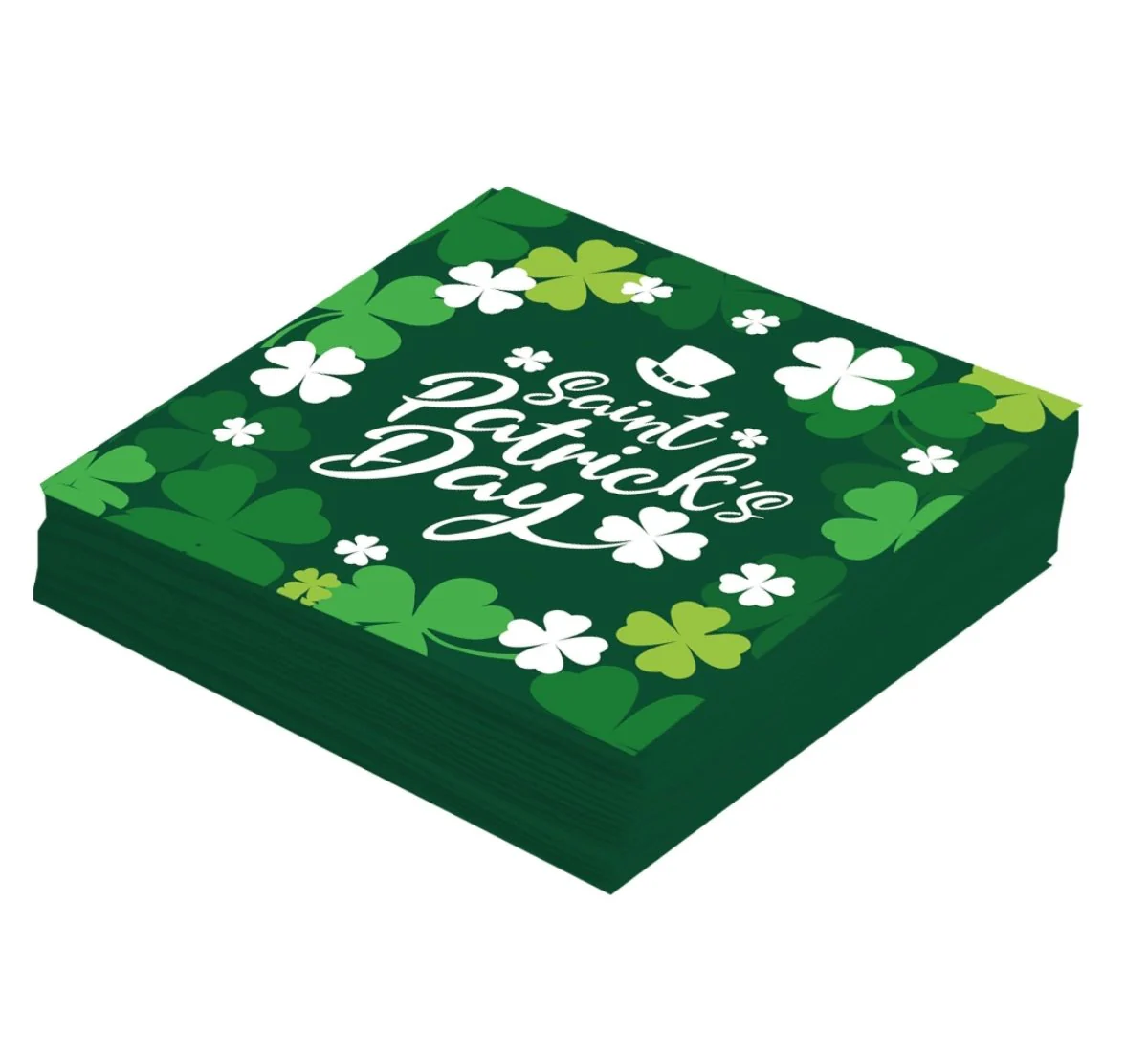 St. Patrick'S Day Servetten 33cm 12st - Image 2