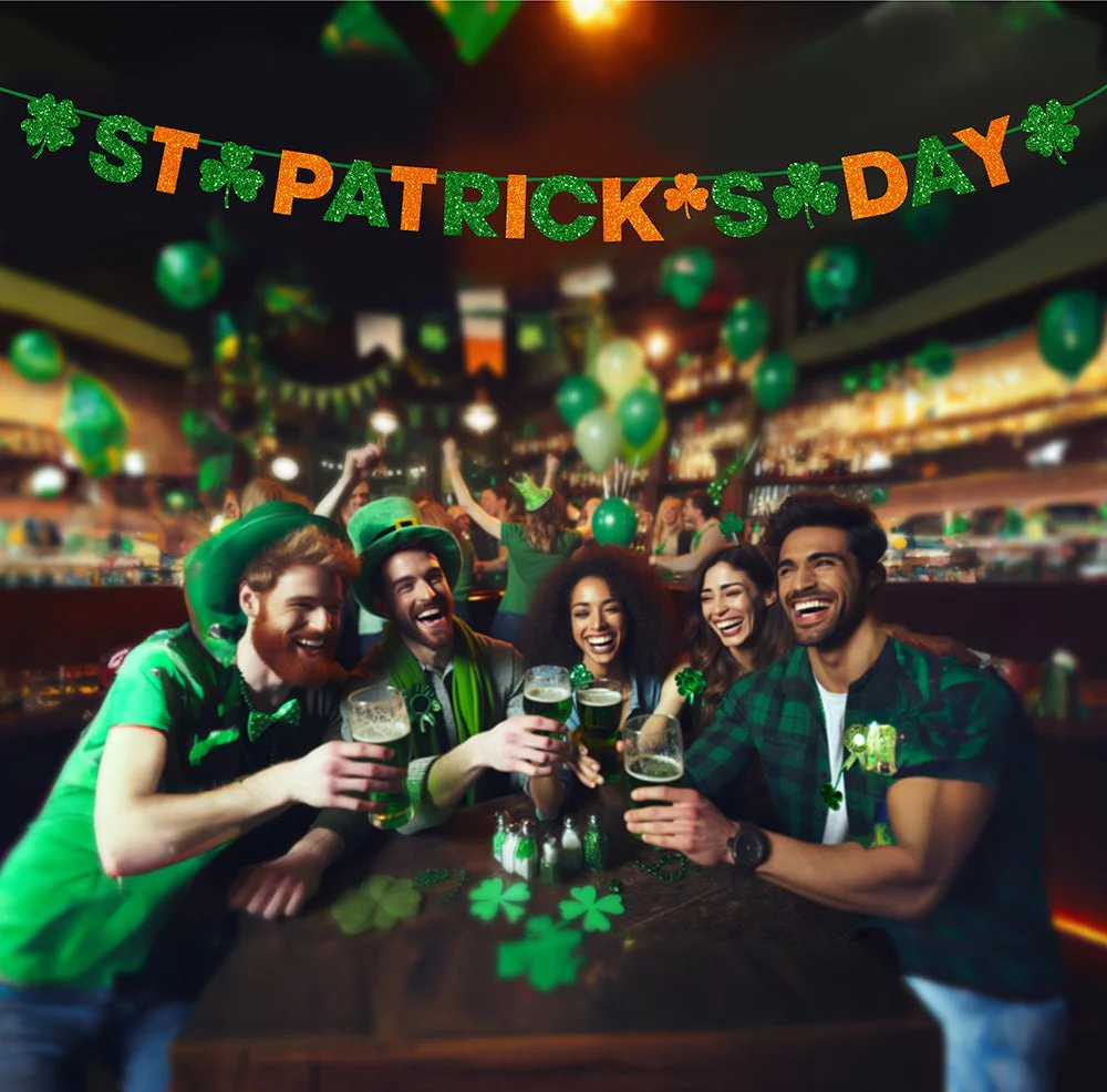 St. Patrick'S Day Slinger Groen Oranje 3m - Image 2