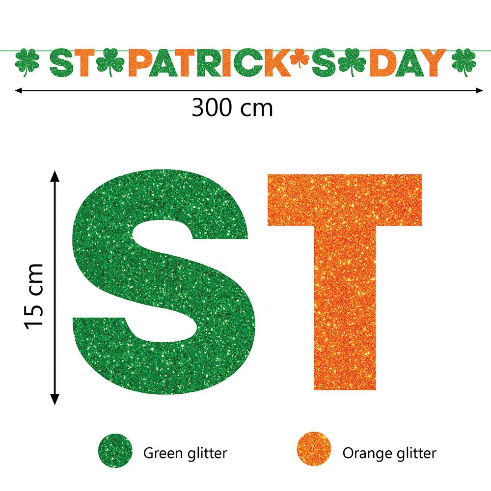 St. Patrick'S Day Slinger Groen Oranje 3m - Image 5