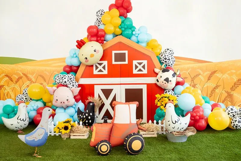 Staande folieballon Tractor, 72x63,5 cm, mix - Image 2