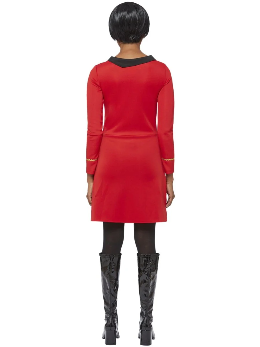 Star Trek Jurk Rood Dames - Image 3
