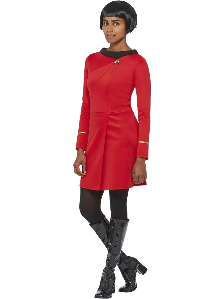 Star Trek Jurk Rood Dames - Image 4