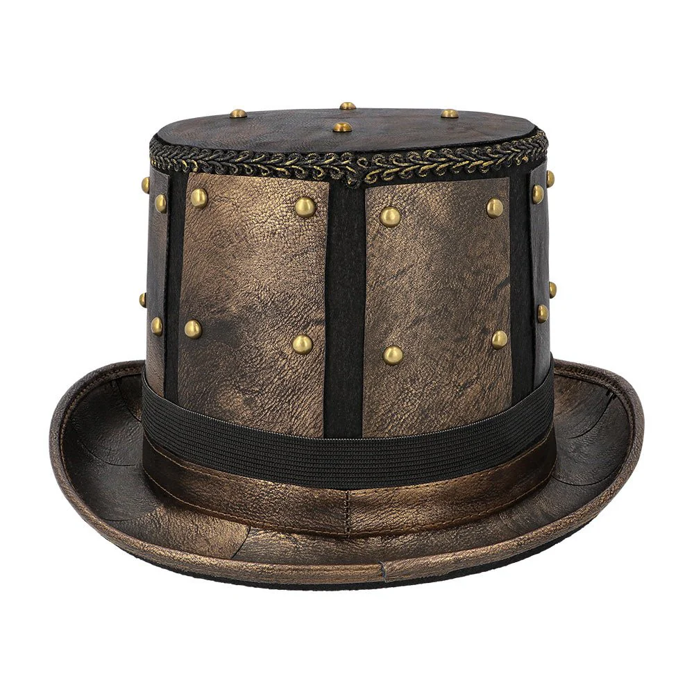 Steampunk Hoed Metal Punk - Image 4