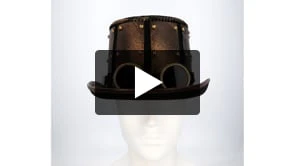 Steampunk Hoed Metal Punk - Image 7