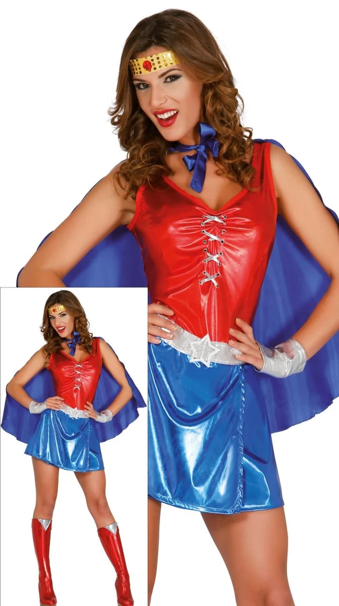 Super Woman Kostuum Dames - Image 7
