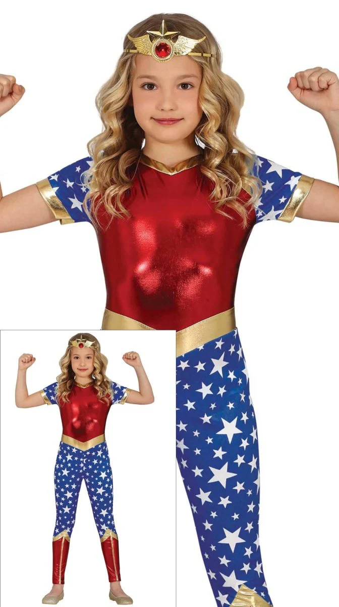 Super Woman Kostuum Meisje - Image 6