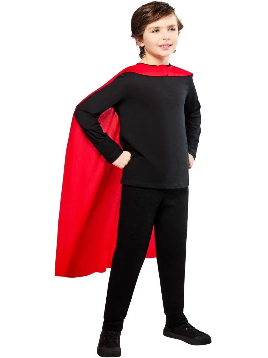 Superman Cape Rood Geel Kind - Image 5