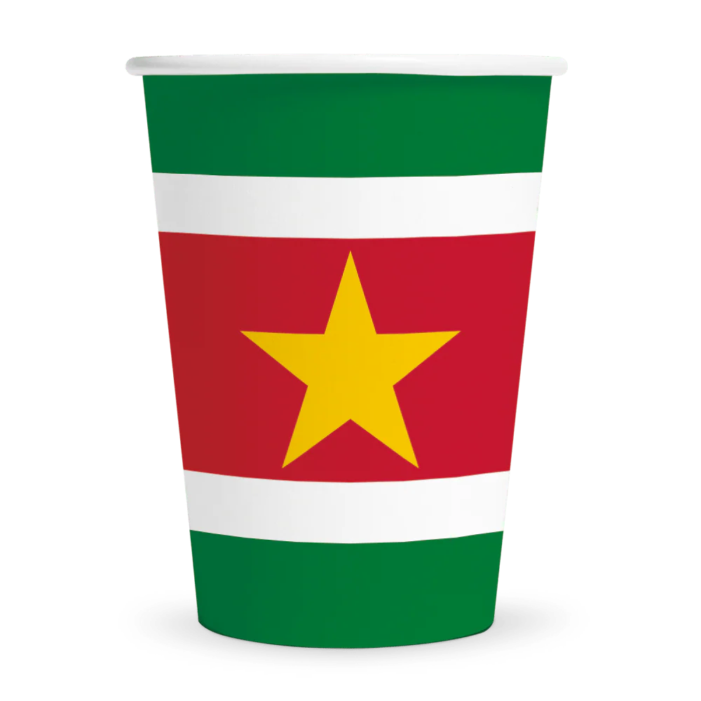 Suriname Bekers 210ml 8st