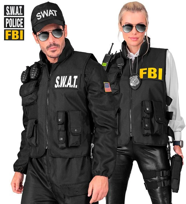 Swat Vest Zwart Wit - Image 2