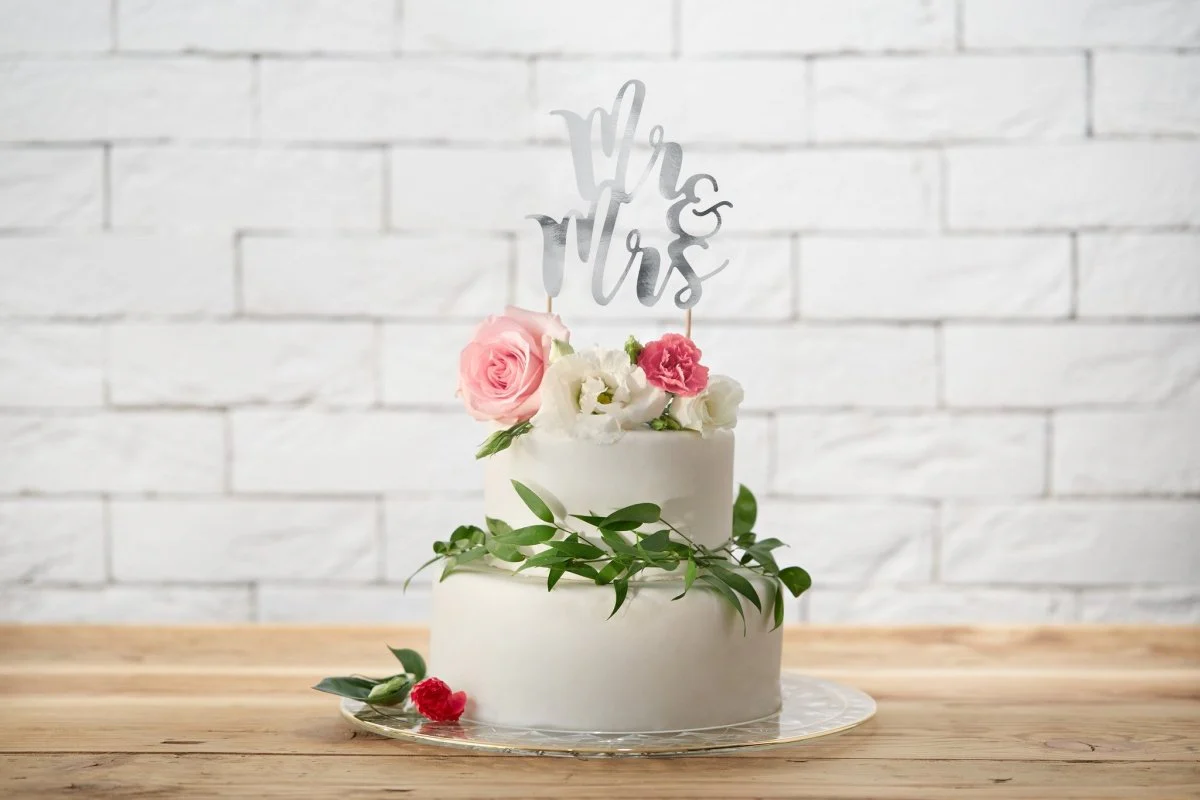 Taarttopper Happy Birthday Zilver 25,5cm - Image 3