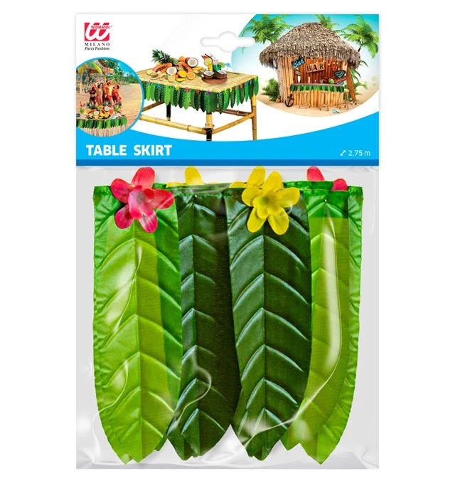 Tafelrandversiering Tropical Met Bananenblad 2,75 M - Image 4