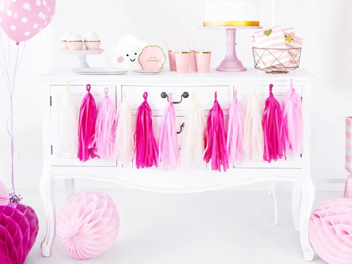 Tassel Slinger Roze 2m - Image 6
