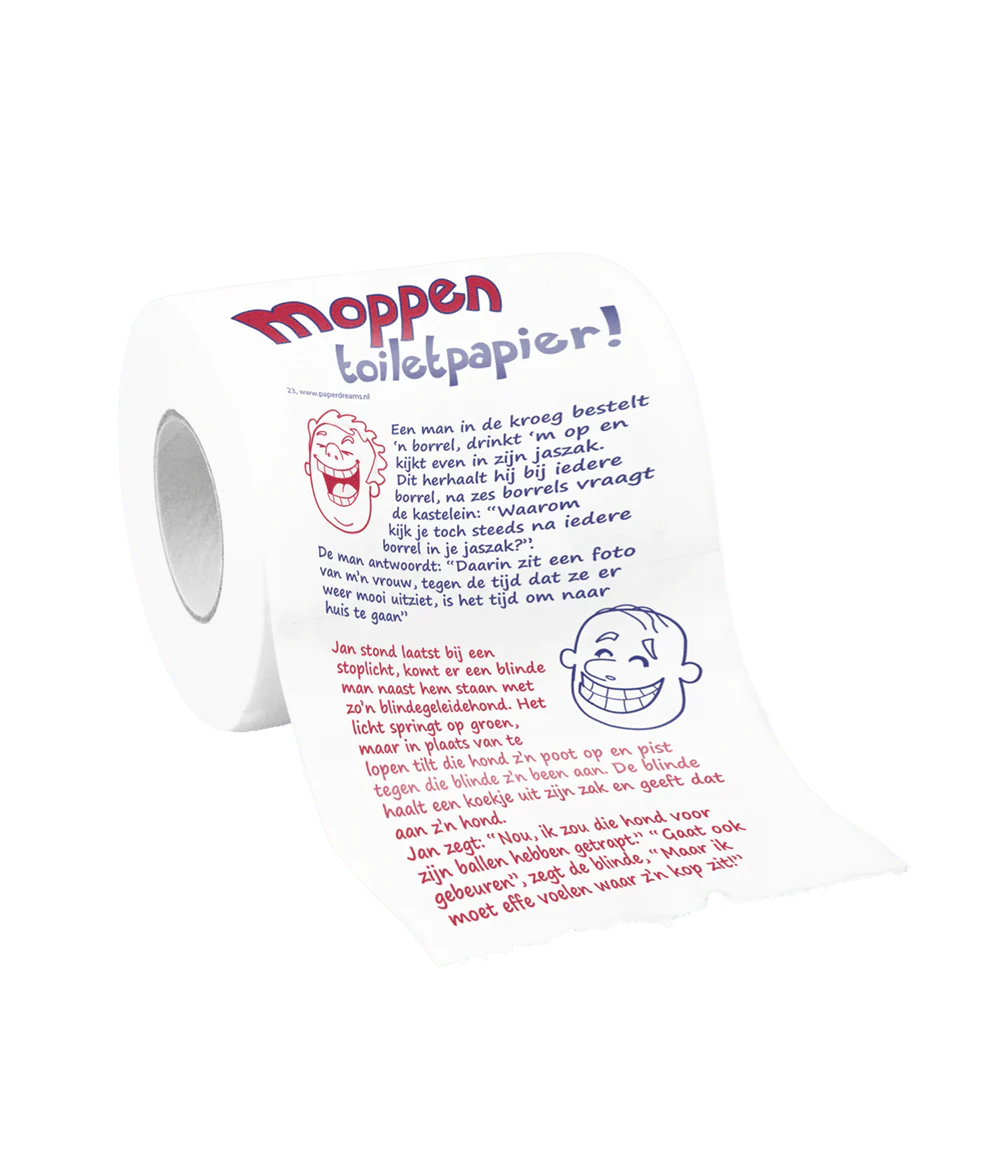 Toiletpapier Moppen