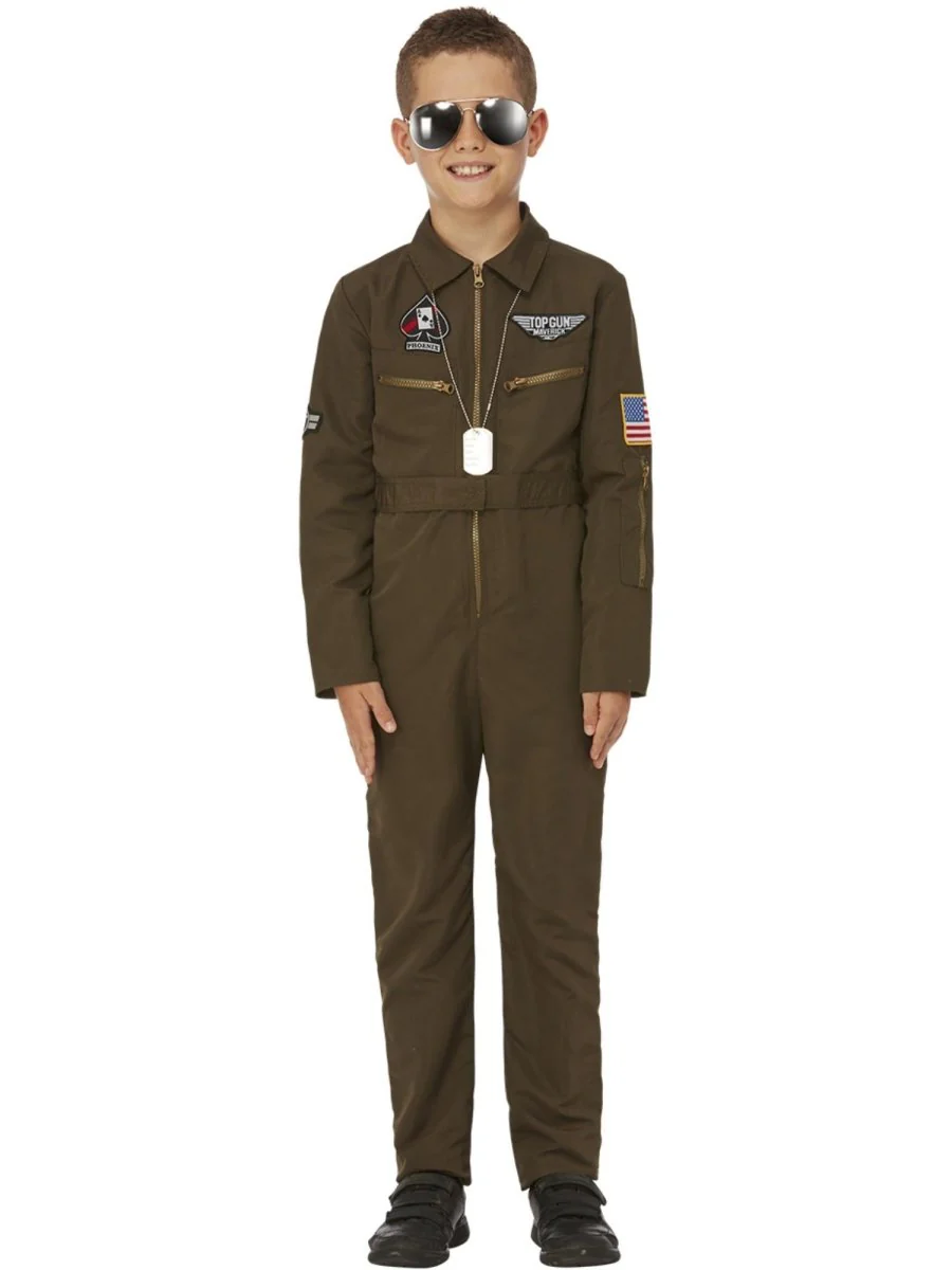 Top Gun Kostuum Jongen Piloot Maverick - Image 3