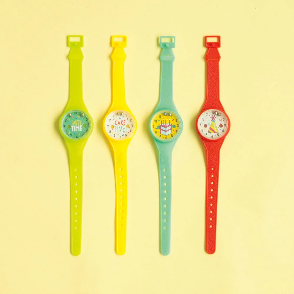 Uitdeelcadeautjes Horloge Puzzels 17,8cm 4st - Image 3