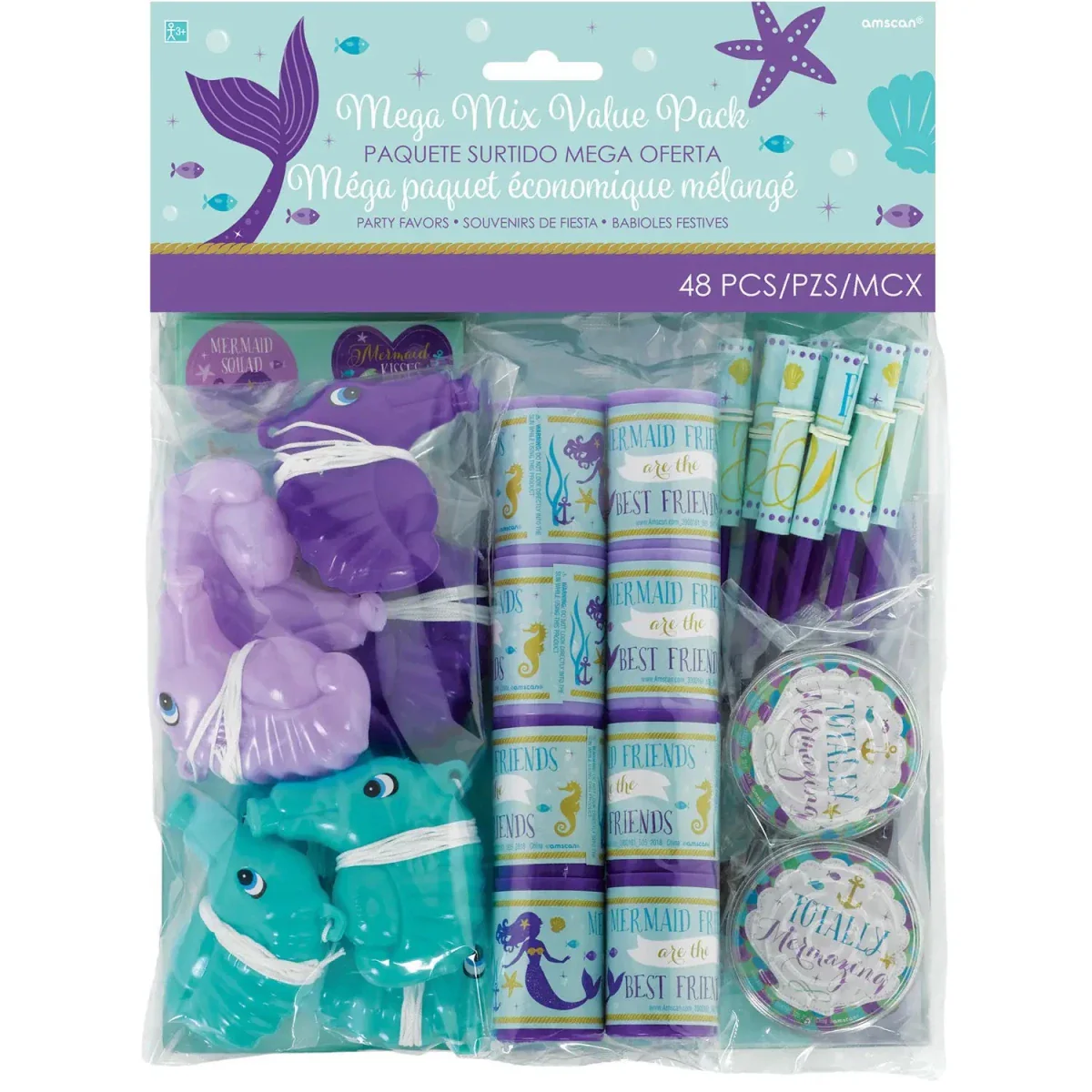 Uitdeelcadeautjes Mermaid Wishes 48 delig