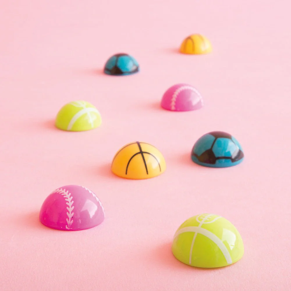 Uitdeelcadeautjes Sportballen 3cm 8st - Image 3