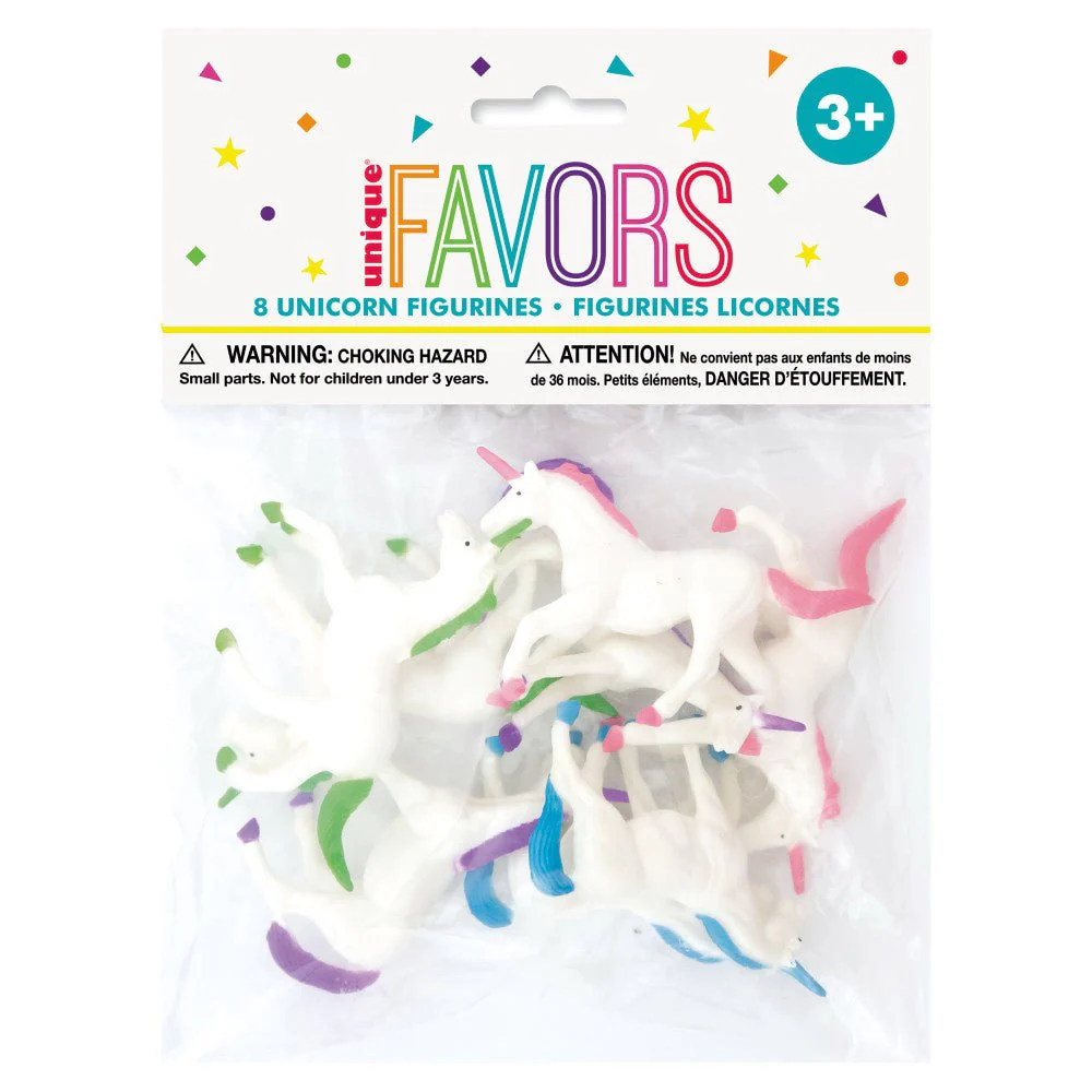 Uitdeelcadeautjes Unicorn 8cm 8st - Image 2