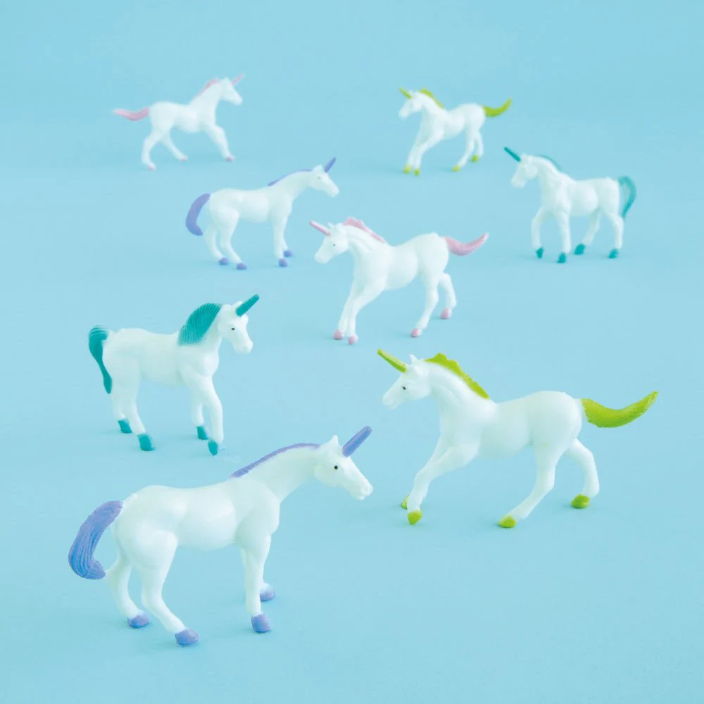 Uitdeelcadeautjes Unicorn 8cm 8st - Image 3