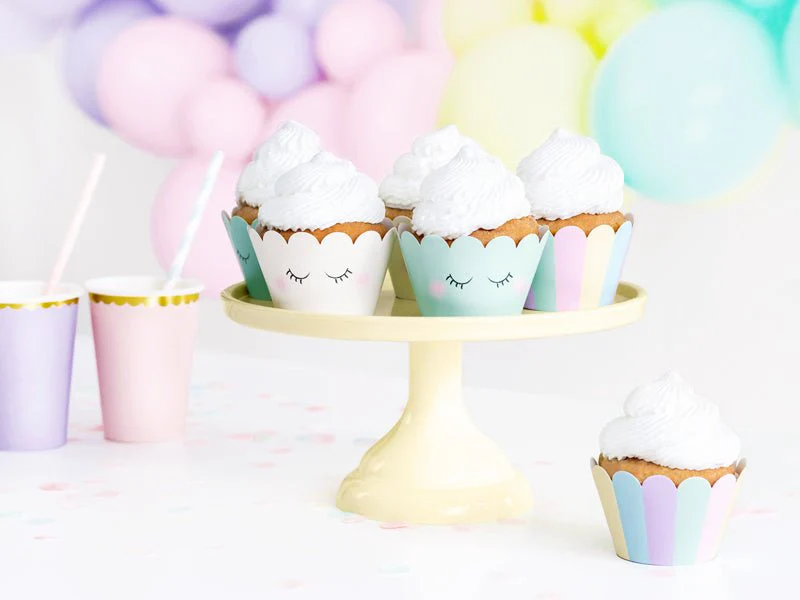 Unicorn Cupcake Vormpjes 6st - Image 9