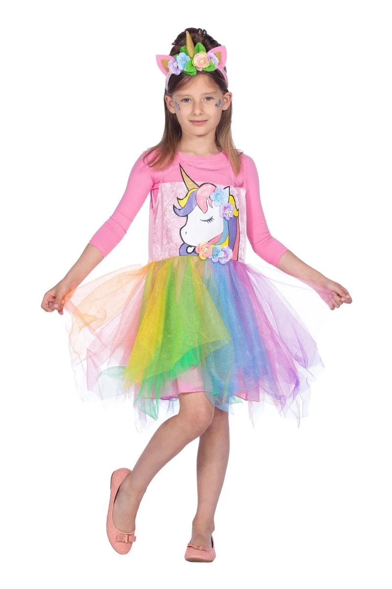 Unicorn Jurk Meisje 2 delig