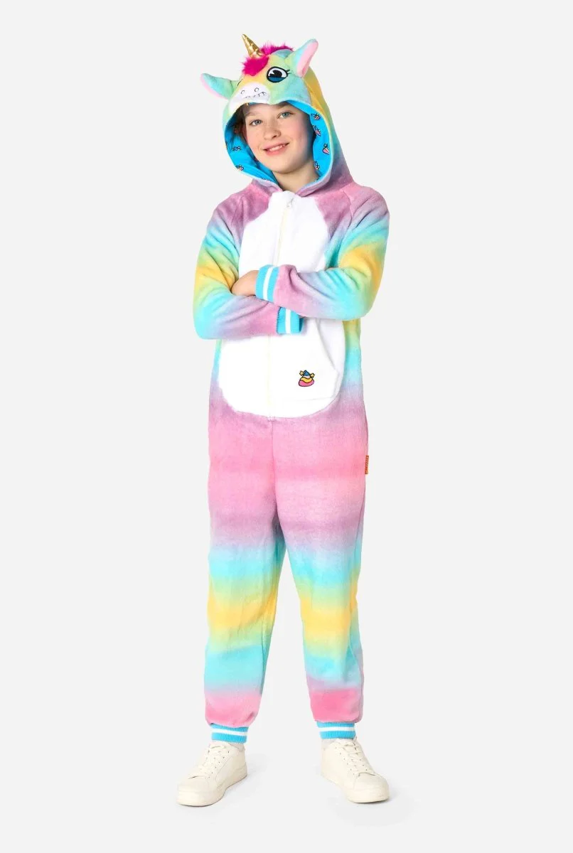 Unicorn Onesie Gekleurd Kind - Image 2